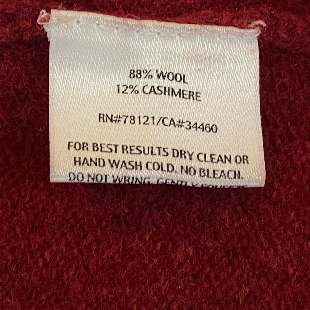 Eileen Fisher cashmere and wool one button swing jacket size PL - Picture 3 of 5
